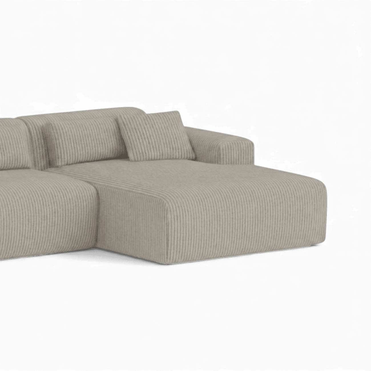 Image of the product Candy Right Corner Chaise, 301 cm