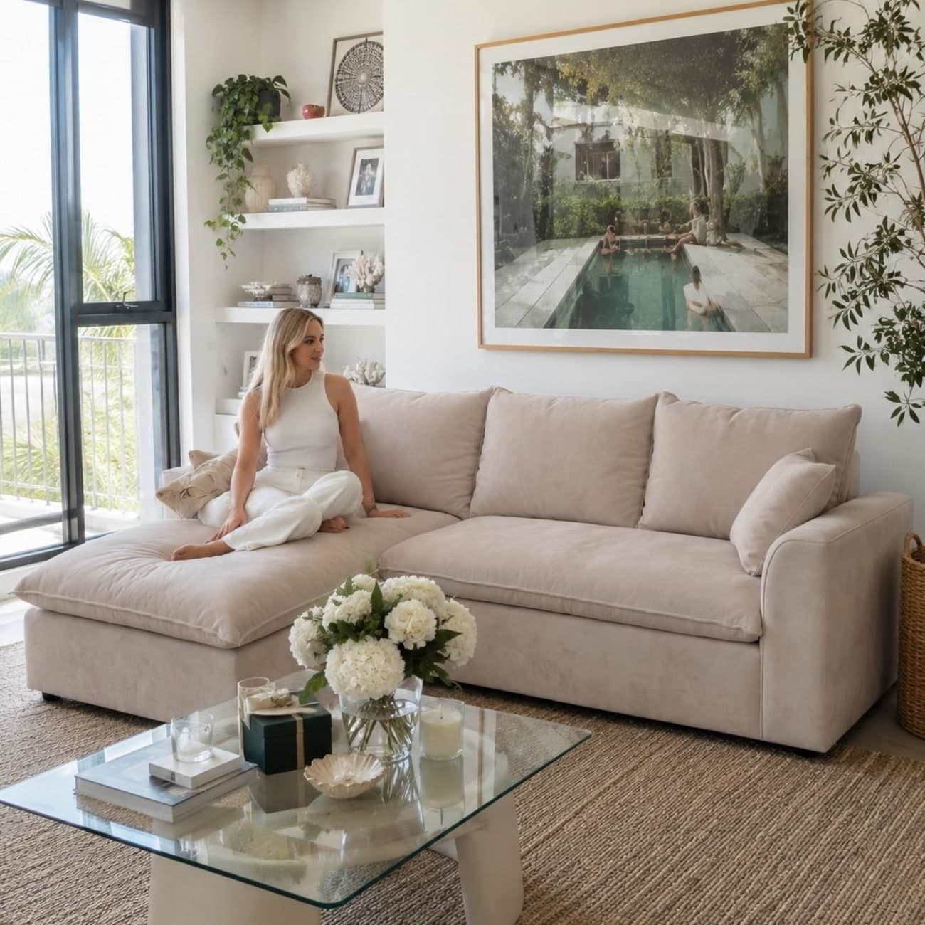Image of the product Daisy Universal Corner Chaise, 253 cm