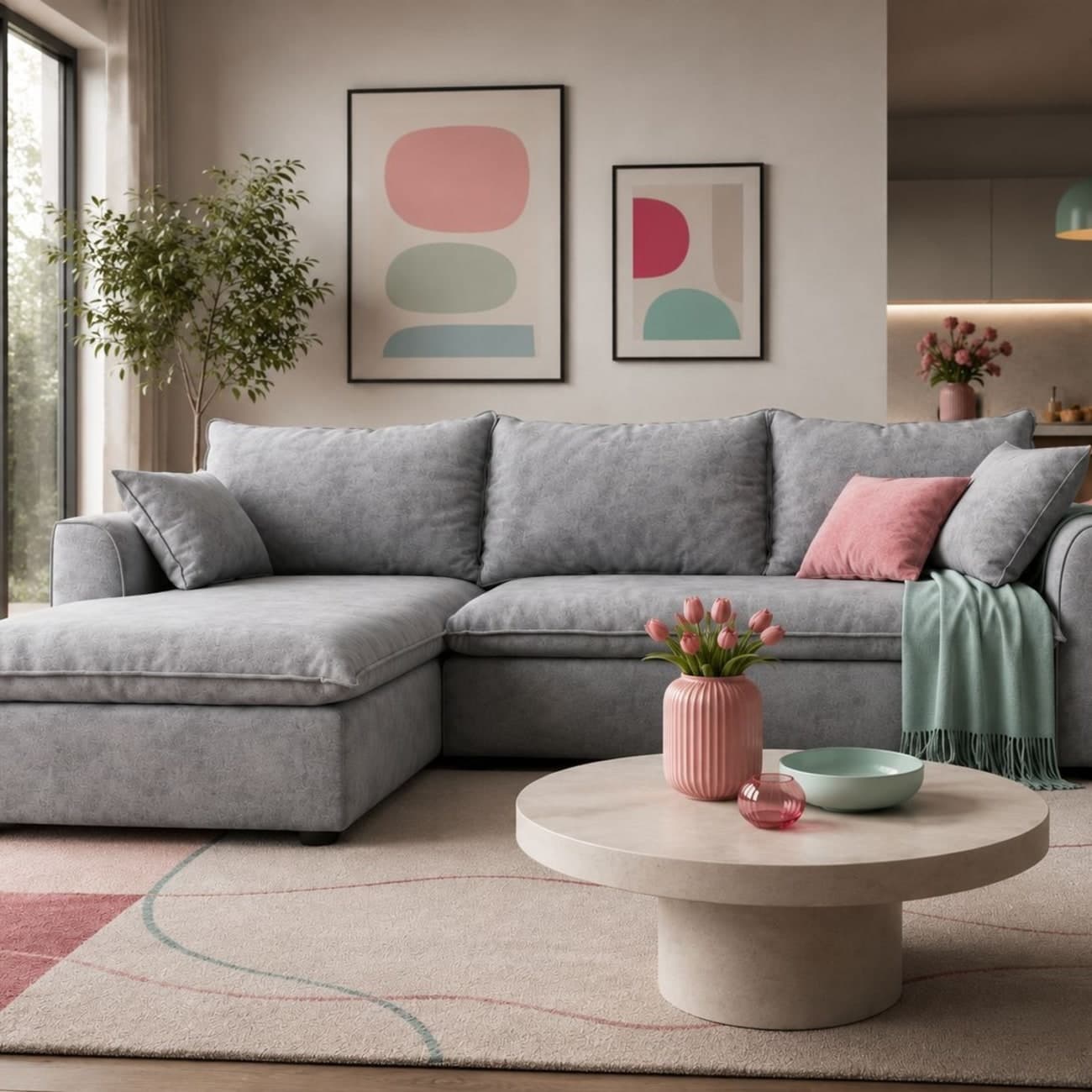 Image of the product Daisy Universal Corner Chaise, 253 cm