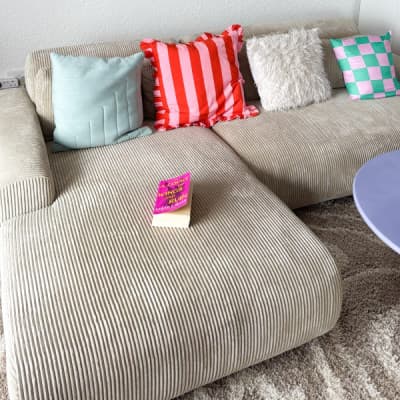 User-generated image of the product Candy Left Corner Chaise, 261 cm in the reviewer's home
