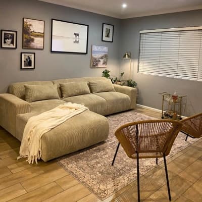 User-generated image of the product Candy Left Corner Chaise, 301 cm in the reviewer's home